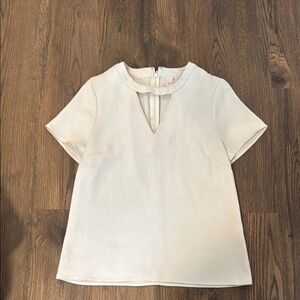 Julie Brown Elegant White Women's Top